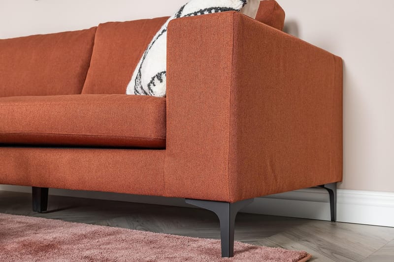 Johana 3-seter Sofa - Rød - Møbler - Sofaer - 3 seter sofa