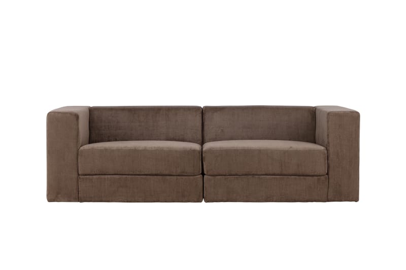 Lumi 3-seters Sofa - Brun - Møbler - Sofaer - 3 seter sofa