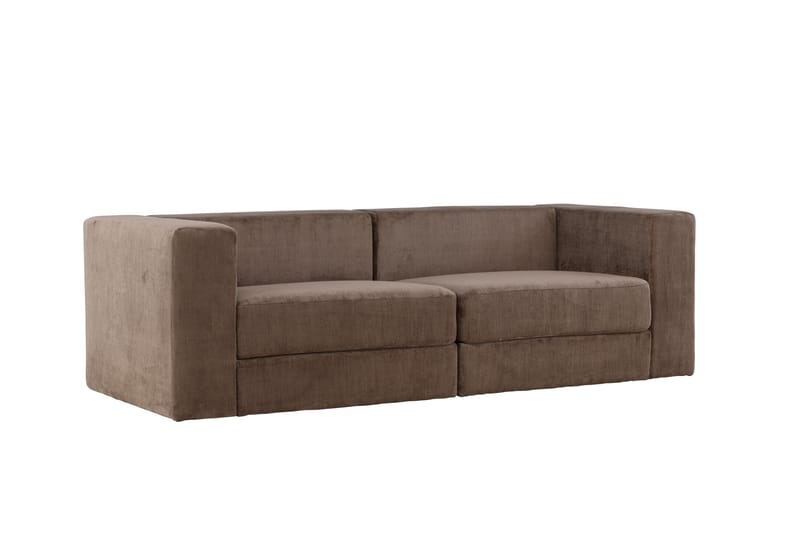 Lumi 3-seters Sofa - Brun - Møbler - Sofaer - 3 seter sofa