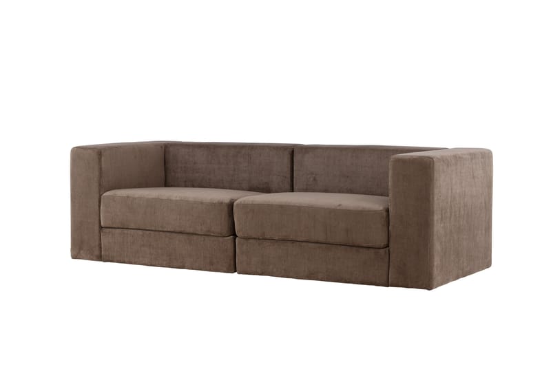 Lumi 3-seters Sofa - Brun - Møbler - Sofaer - 3 seter sofa