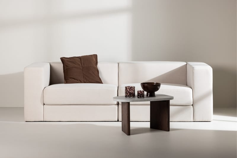 Lumi 3-seters Sofa - Hvid - Møbler - Sofaer - 3 seter sofa