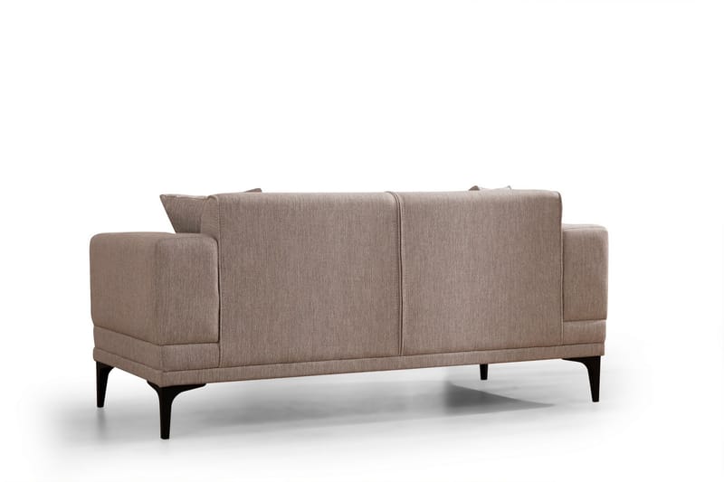 3-seter Sofa Naoko - Lysebrun - 2 seter sofa