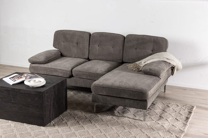 Remis Sofa 3-seter - Mørkegrå - Møbler - Sofaer - 3 seter sofa