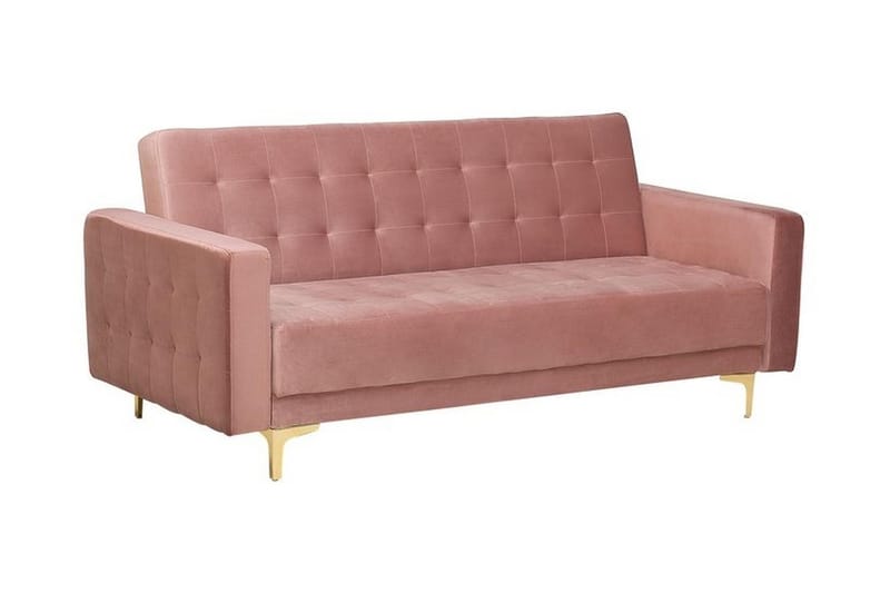 Sofa 2-4 Seter Aberdeen - Rosa - Møbler - Sofaer - 3 seter sofa