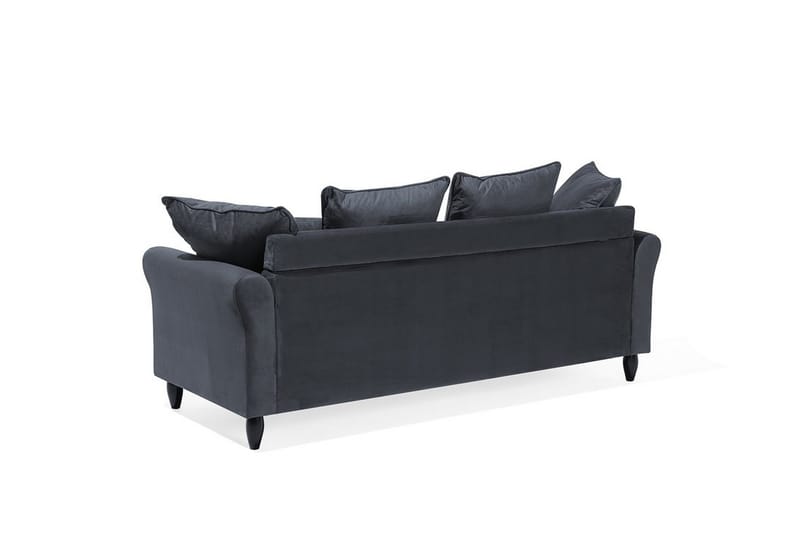 Sofa 2-4 Seter Bornholm - Svart - Møbler - Sofaer - 3 seter sofa