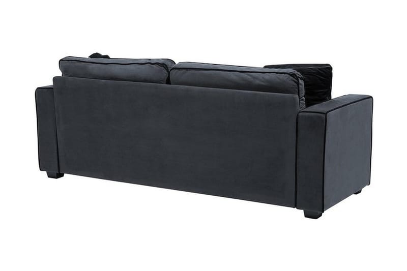 Sofa 2-4 Seter Falun - Svart - Møbler - Sofaer - 3 seter sofa