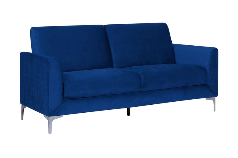 Sofa 3-seter Fenes - Blå - Møbler - Sofaer - 3 seter sofa