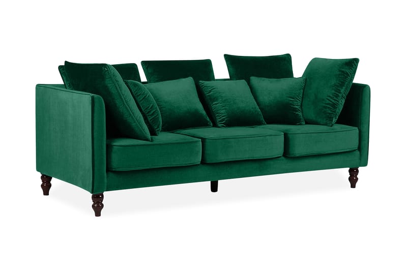 Sofa 3-seter Fenstad - Grønn - Møbler - Sofaer - 3 seter sofa