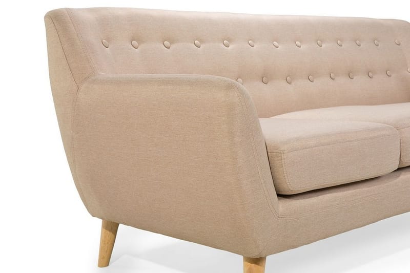 Sofa 3-seter Motala - Beige - Møbler - Sofaer - 3 seter sofa