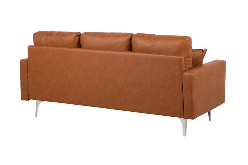 Sofa 3-seters Gavle - Brun - Møbler - Sofaer - 3 seter sofa