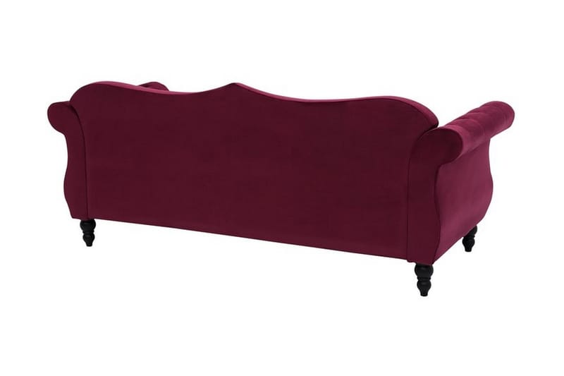 Sofa 3-seters Skien - Rød - Møbler - Sofaer - 3 seter sofa