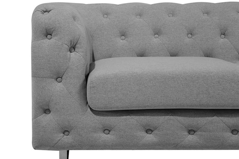 Sofa 3-seters Vissland - Grå - Møbler - Sofaer - 3 seter sofa