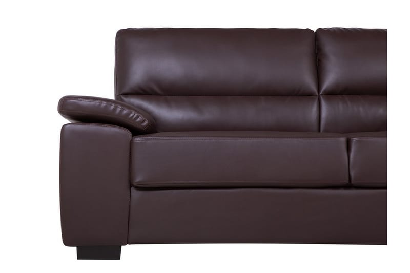 Sofa 3-seters Vogar - Brun - Møbler - Sofaer - 3 seter sofa