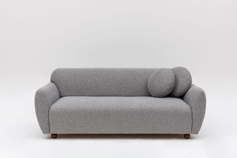 Sofa 3-seters Windwhistle - Grå - Møbler - Sofaer - 3 seter sofa