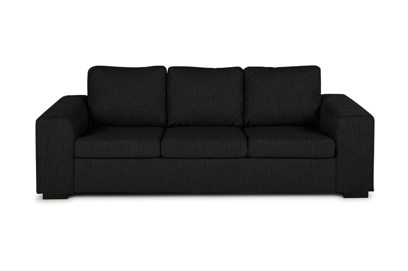 Sofa Alter 3-seter - Svart - Møbler - Sofaer - 3 seter sofa