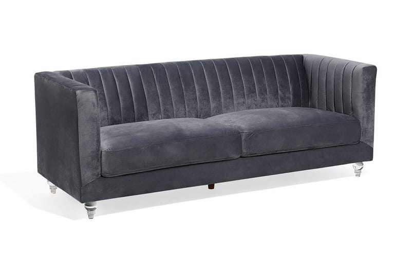 Sofa Arvika - Grå - Møbler - Sofaer - 3 seter sofa