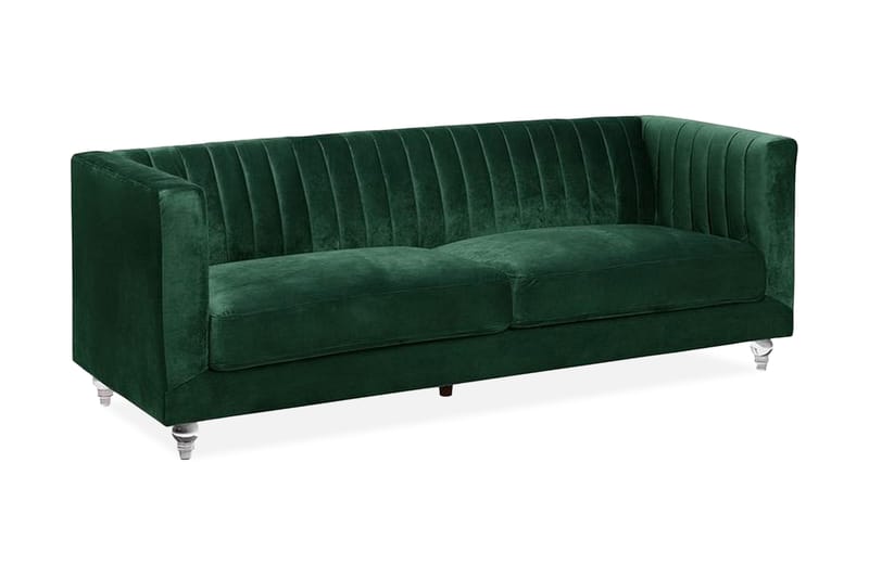 Sofa Arvika - Grønn - Møbler - Sofaer - 3 seter sofa