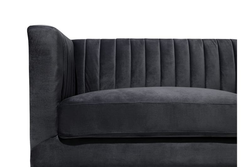 Sofa Arvika - Svart - Møbler - Sofaer - 3 seter sofa