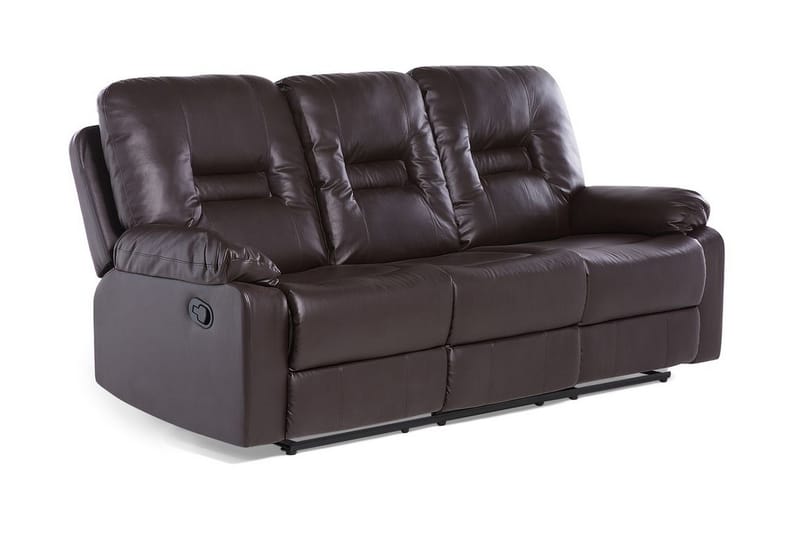 Sofa Bergen 3-seter - Brun - Møbler - Sofaer - 3 seter sofa