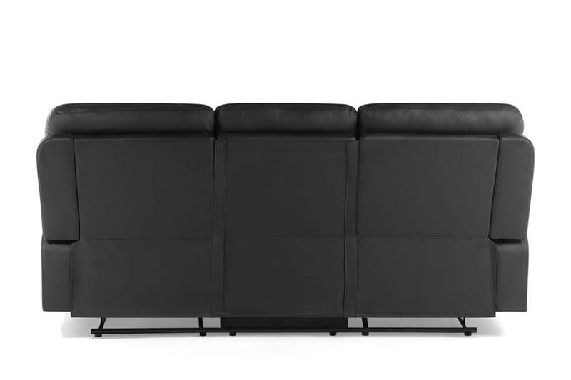 Sofa Bergen 3-seter - Svart - Møbler - Sofaer - 3 seter sofa