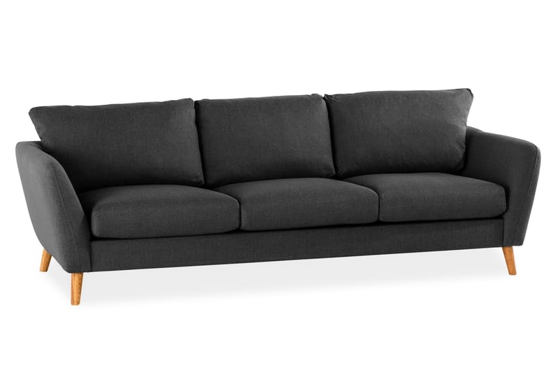 Sofa Colt 3-seter - Svart - Møbler - Sofaer - 3 seter sofa