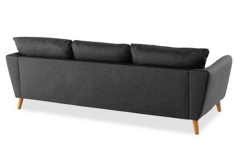 Sofa Colt 3-seter - Svart - Møbler - Sofaer - 3 seter sofa