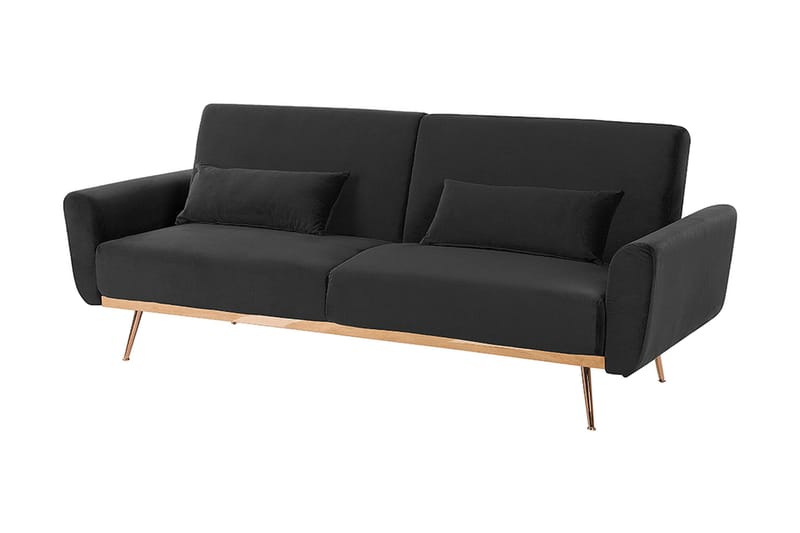 Sofa Eina - Svart - Møbler - Sofaer - 3 seter sofa