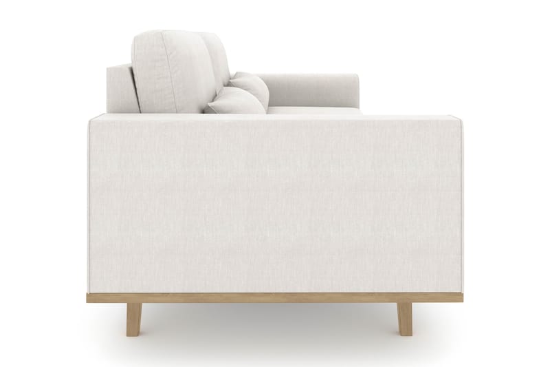 Sofa Haga 3-seter Lin - Beige - Møbler - Sofaer - 3 seter sofa