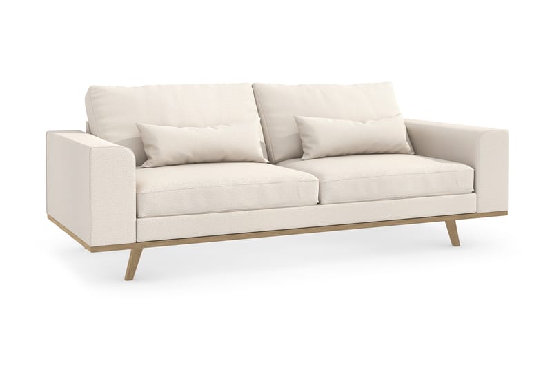 Sofa Haga 3-seter Lin - Møbler - Sofaer - 3 seter sofa