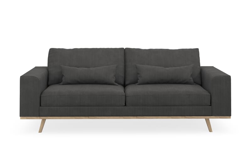 Sofa Haga 3-seter Lin - Møbler - Sofaer - 3 seter sofa