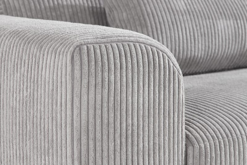 Sofa Haga 3-seter - Lysegrå - Møbler - Sofaer - 3 seter sofa