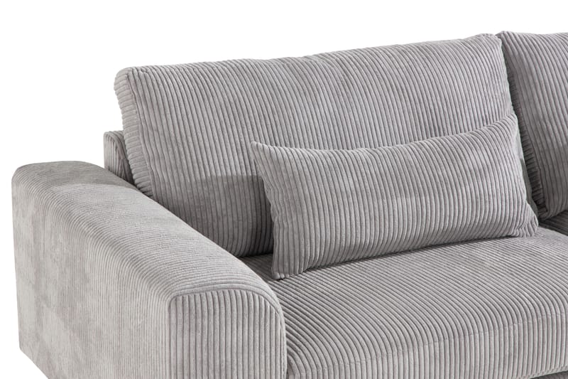 Sofa Haga 3-seter - Lysegrå - Møbler - Sofaer - 3 seter sofa