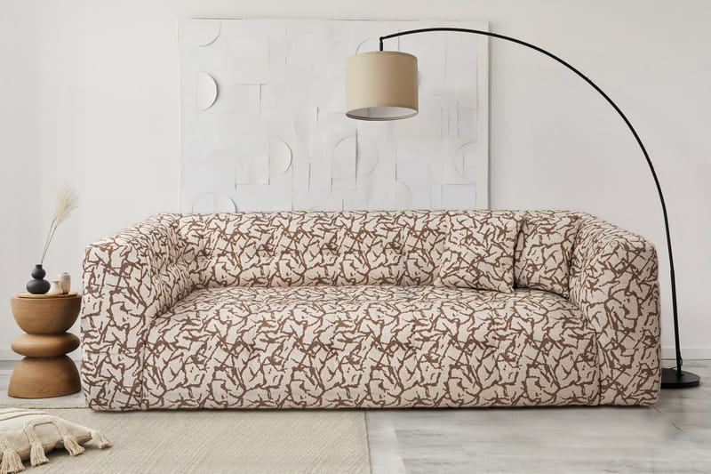 Sofa Manato 2-sits - Brun - Møbler - Sofaer - 3 seter sofa