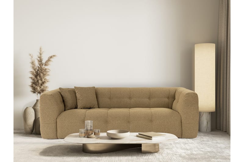 Sofa Manato 2-sits - Khaki - Møbler - Sofaer - 3 seter sofa