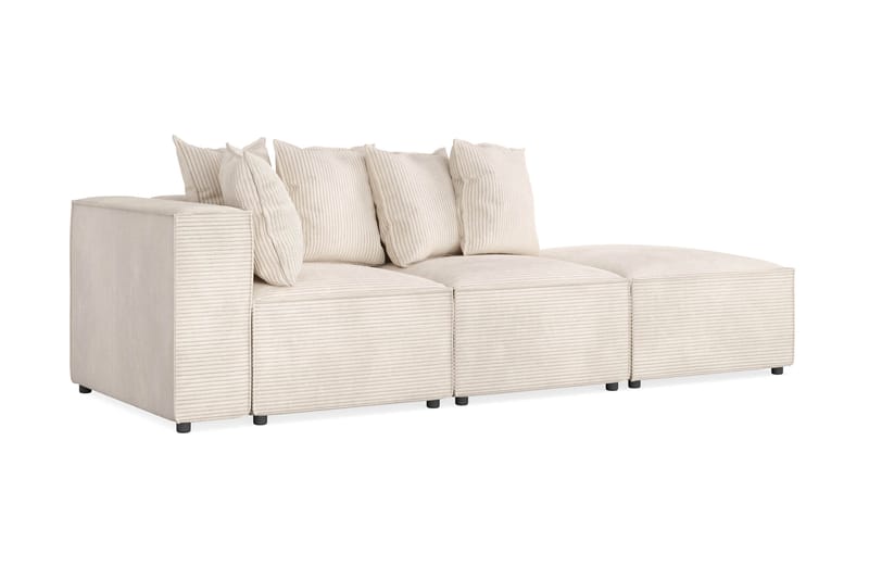 Sofa Narender 3-seters - Beige - Møbler - Sofaer - 3 seter sofa