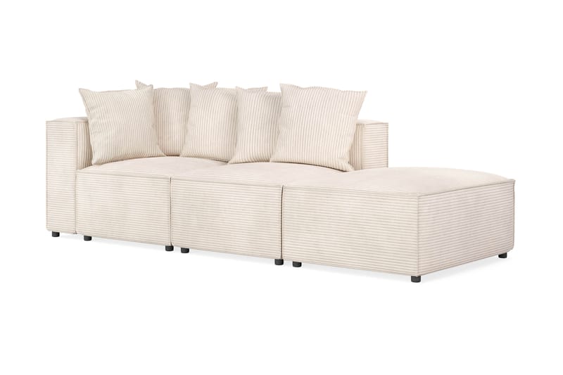 Sofa Narender 3-seters - Beige - Møbler - Sofaer - 3 seter sofa