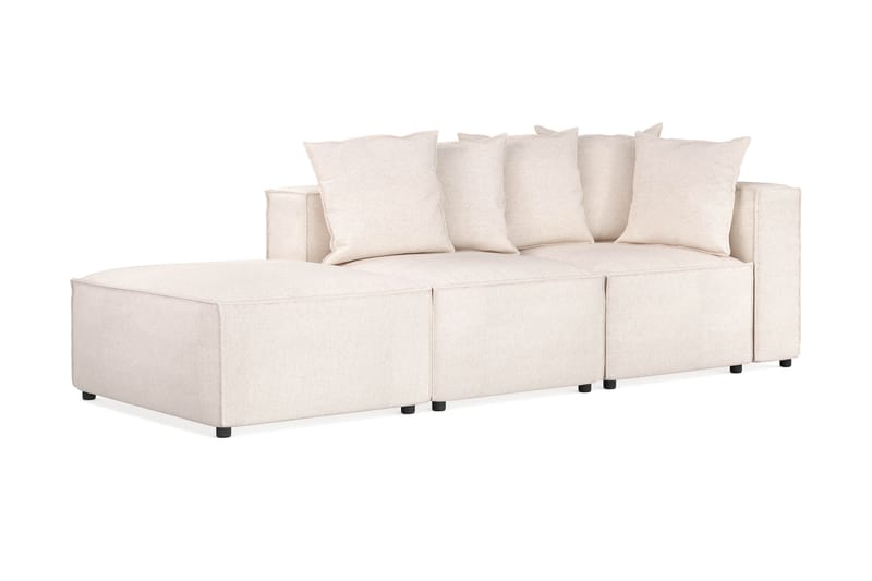 Sofa Narender 3-seters - Beige - Møbler - Sofaer - 3 seter sofa