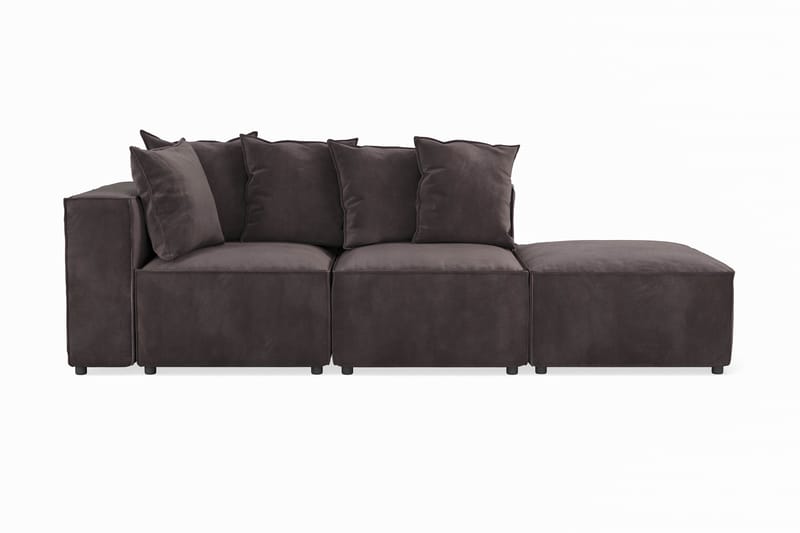 Sofa Narender 3-seters - Grå - Møbler - Sofaer - 3 seter sofa