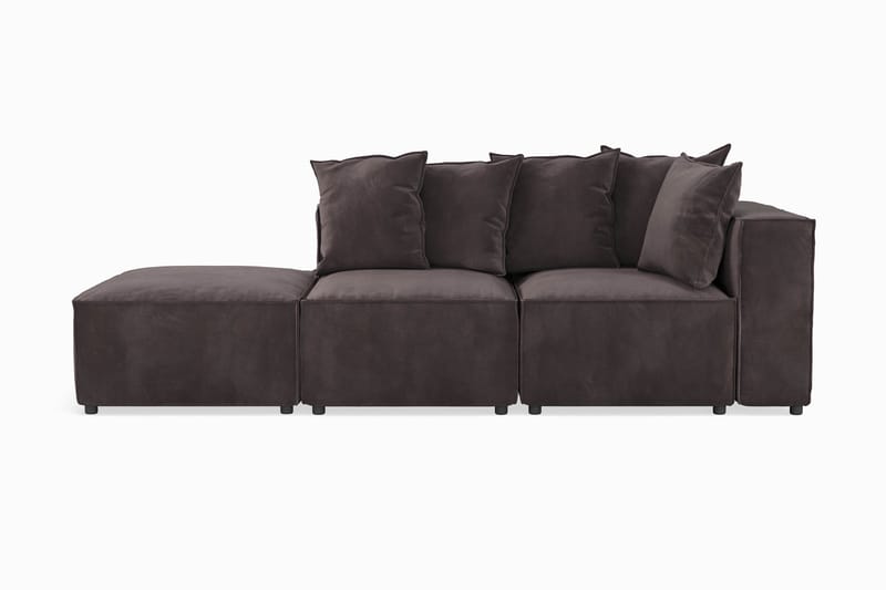 Sofa Narender 3-seters - Grå - Møbler - Sofaer - 3 seter sofa