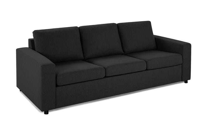 Sofa Nevada 3-seter - Antrasitt - Møbler - Sofaer - 3 seter sofa