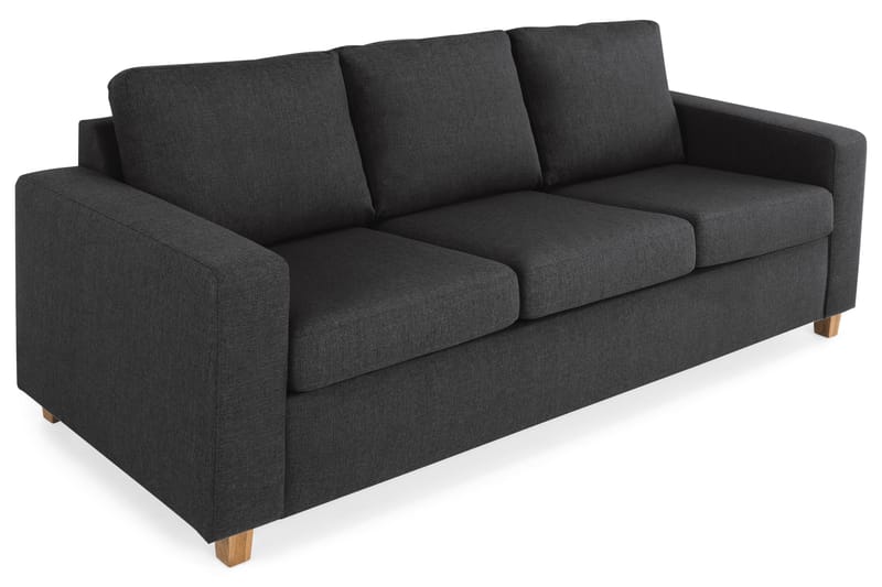 Sofa Nevada 3-seter - Antrasitt - Møbler - Sofaer - 3 seter sofa