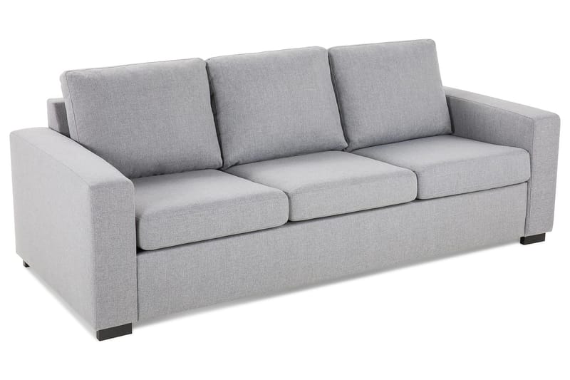 Sofa Nevada 3-seter - Lysgrå - Møbler - Sofaer - 3 seter sofa