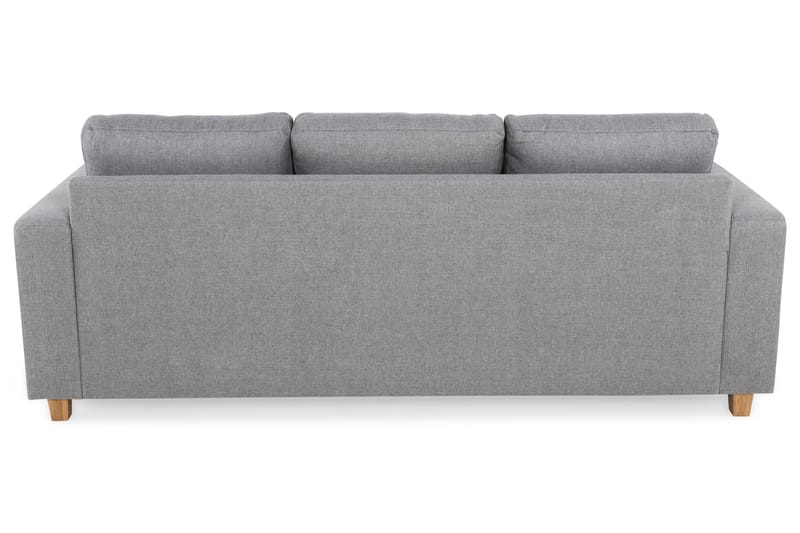 Sofa Nevada 3-seter - Lysgrå - Møbler - Sofaer - 3 seter sofa