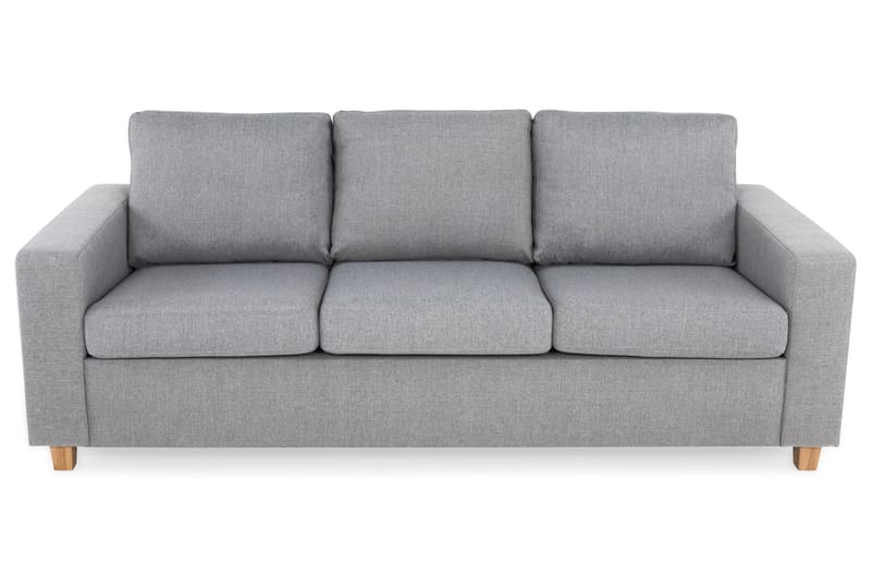 Sofa Nevada 3-seter - Lysgrå - Møbler - Sofaer - 3 seter sofa