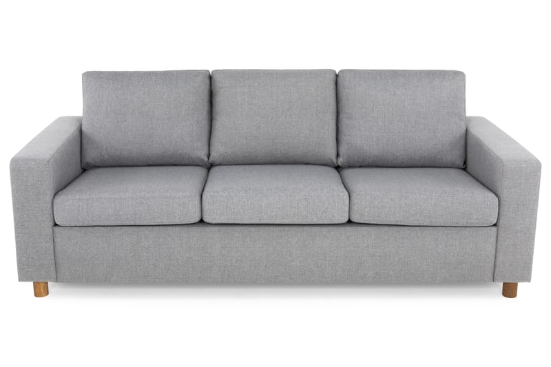 Sofa Nevada 3-seter - Lysgrå - Møbler - Sofaer - 3 seter sofa