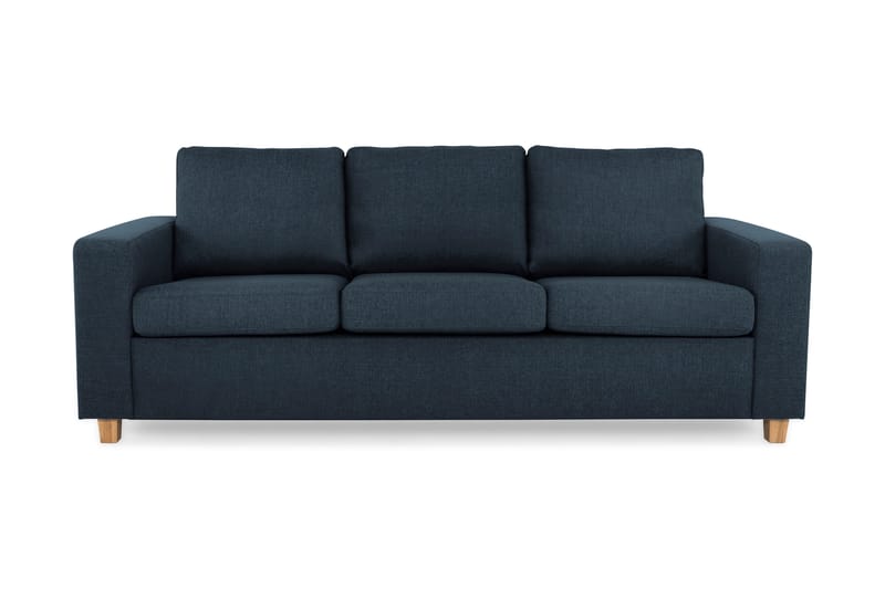 Sofa Nevada 3-seter - Mørkblå - Møbler - Sofaer - 3 seter sofa