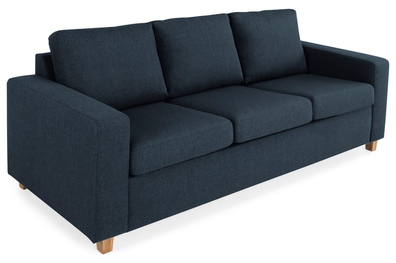 Sofa Nevada 3-seter - Mørkblå - Møbler - Sofaer - 3 seter sofa