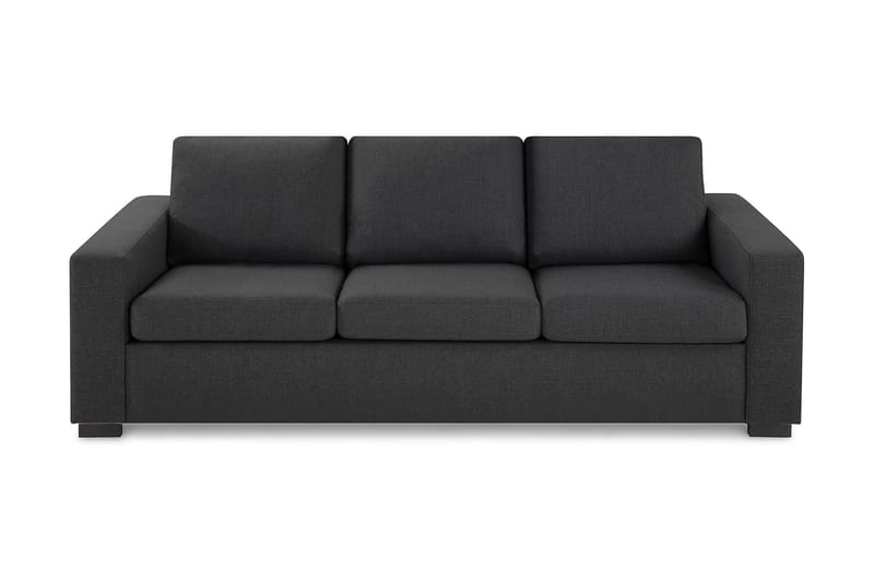 Sofa Nevada 3-seter - Mørkgrå - Møbler - Sofaer - 3 seter sofa