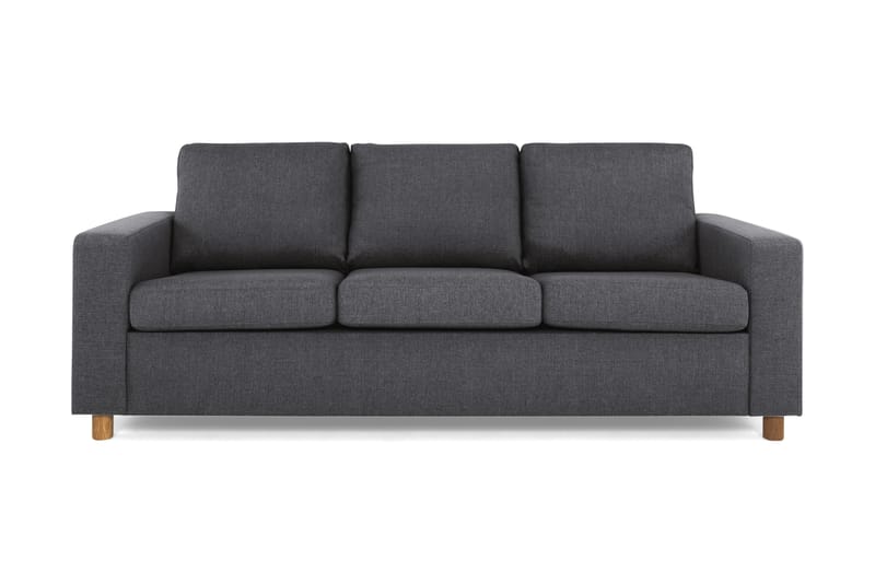 Sofa Nevada 3-seter - Mørkgrå - Møbler - Sofaer - 3 seter sofa