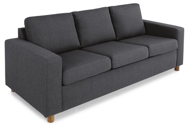 Sofa Nevada 3-seter - Mørkgrå - Møbler - Sofaer - 3 seter sofa